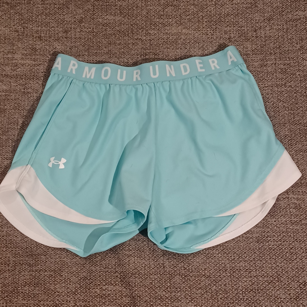 Under Armour Women's Light Blue Athletic Shorts